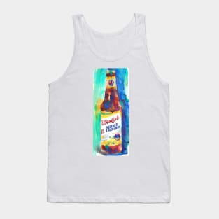 UTICA CLUB BEER Print from Original Watercolor Tank Top